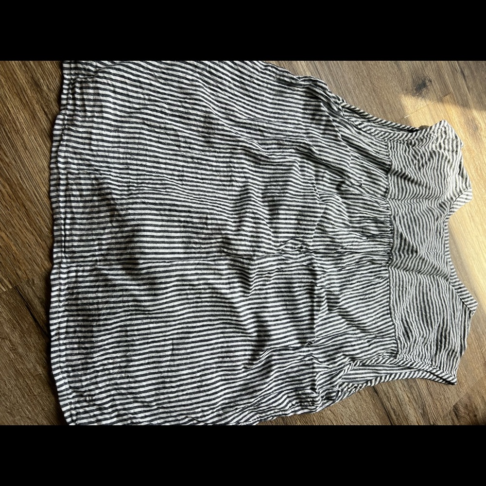 Striped button up tank top - Picture 3 of 4
